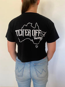 Ladies crop tee