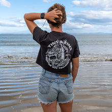 Load image into Gallery viewer, Tin&#39;s &amp; Fin&#39;s ladies crop tee
