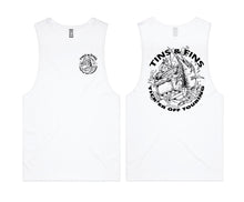 Load image into Gallery viewer, Tin&#39;s &amp; Fin&#39;s Mens Singlet
