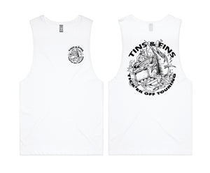 Tin's & Fin's Mens Singlet