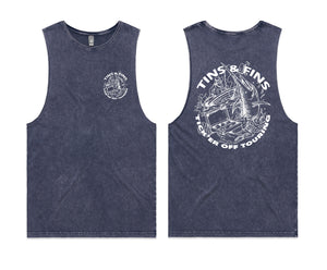Tin's & Fin's Mens Singlet