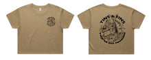 Load image into Gallery viewer, Tin&#39;s &amp; Fin&#39;s ladies crop tee
