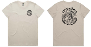 Tin's & Fin's Ladies Tee