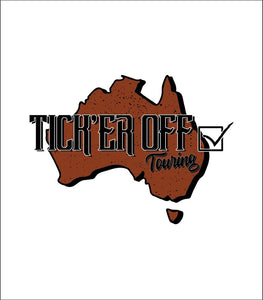 Tick'er off Touring Sticker