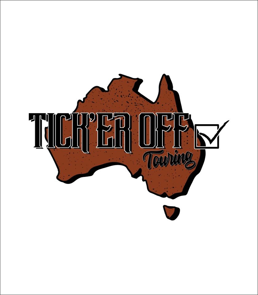 Tick'er off Touring Sticker