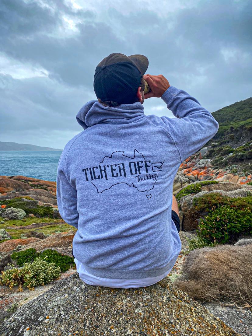 Mens Tick'er off Touring Hoodie